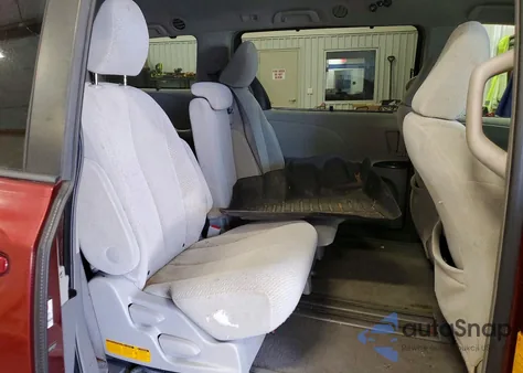 2011 Toyota Sienna Base from USA, damaged, VIN 5TDKA3DC0BS004643